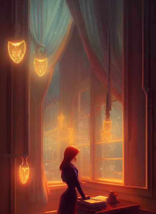 Image similar to riverdale, intricate, elegant, glowing lights, highly detailed, digital painting, artstation, sharp focus, illustration, art by wlop, mars ravelo and greg rutkowski