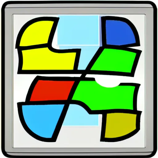 Prompt: my computer icon, windows 9 8