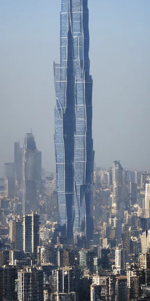 Image similar to the tallest building in the world