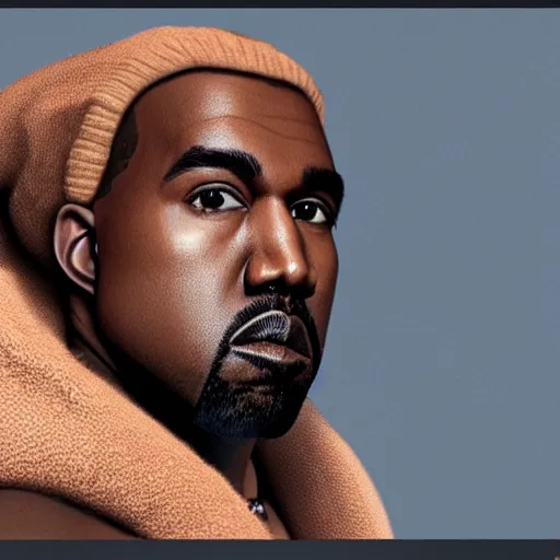 Image similar to kanye west on the dragon, by senior character artist, trending on polycount, dada, rendered in cinema 4 d, rendered in unreal engine, rendered in maya,