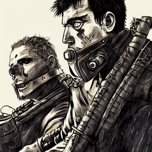Image similar to mad max, by a 1 pictures