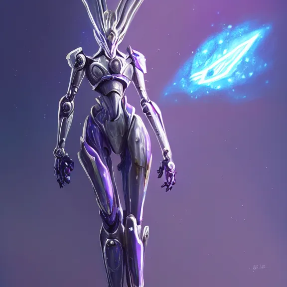 Image similar to extremely detailed ground shot of a giant beautiful stunning goddess 500 foot tall anthropomorphic hot robot mecha female dragon, silver sharp streamlined armor, detailed head, glowing Purple LED eyes, standing elegantly over a tiny human, micro pov, dragon art, warframe fanart, Destiny fanart, macro art, giantess art, furry art, furaffinity, high quality 3D realism, DeviantArt, Eka's Portal, G6