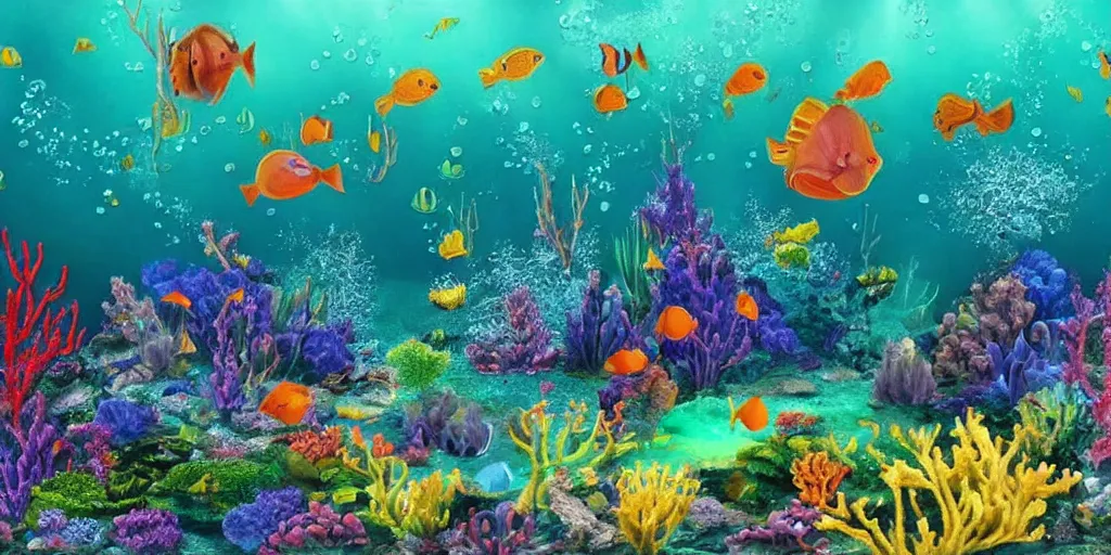 Image similar to underwater magic