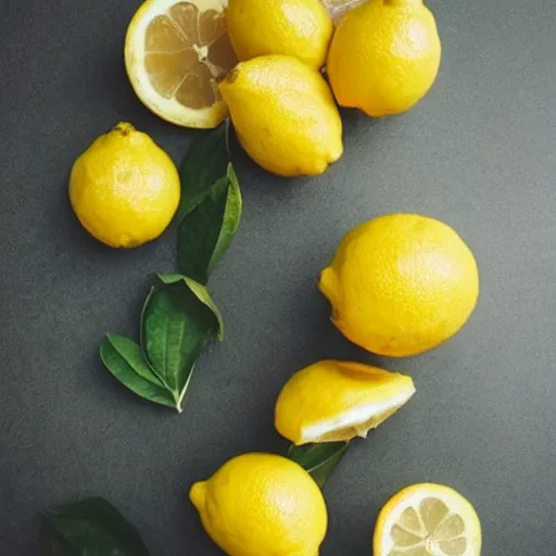 Image similar to when life gives you lemons, visual poetry