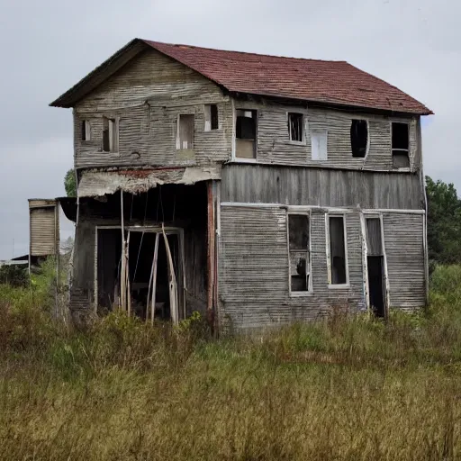 Image similar to a huge abandon house