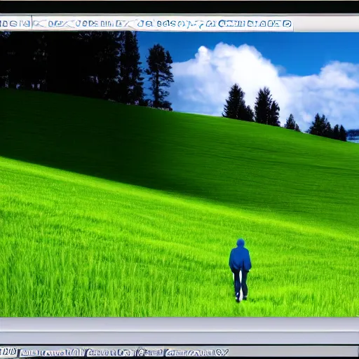 Prompt: windows xp screensaver with a homeless shelter