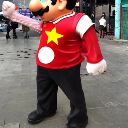 Image similar to Chinese Mario