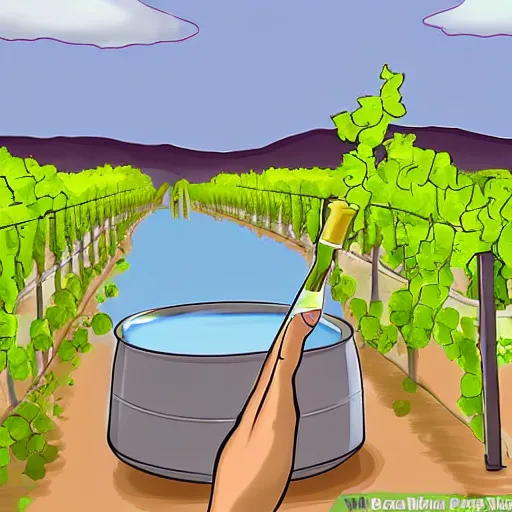 Prompt: wikihow to turn water into wine