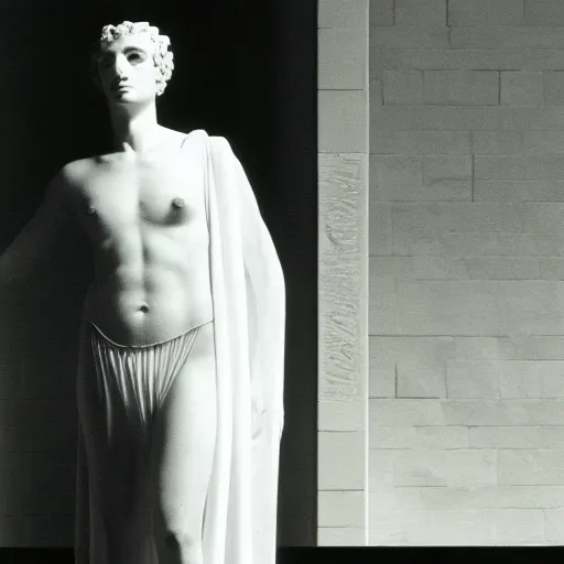 Image similar to the Pythia of Delphi, photoshoot by Mapplethorpe, high res wallpaper,