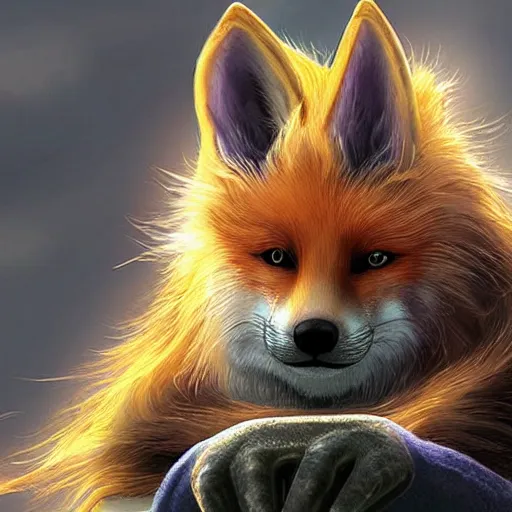 Prompt: Wizard Fox