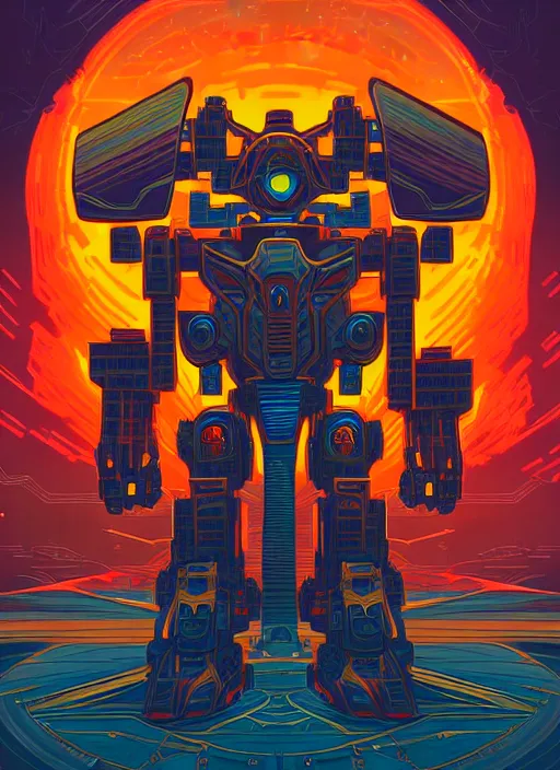 Image similar to a lion mecha by dan mumford, center frame singular high fantasy character concept art symmetrical features, digital painting, sharp focus, illustration