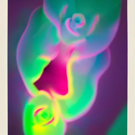 Prompt: award - winning photo of a prismatic, bio - luminescent, pastel colored, rose chimera