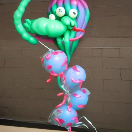 Image similar to Cthulhu balloon monster