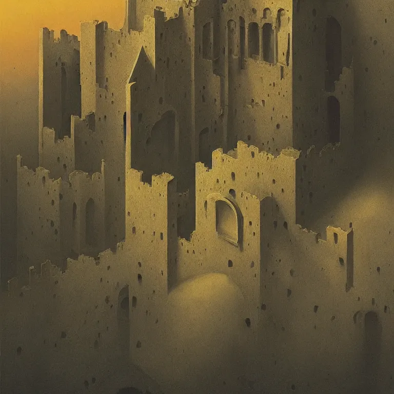 Prompt: castle that looks like a skull, Edward Hopper and James Gilleard, Zdzislaw Beksinski, Steven Outram highly detailed