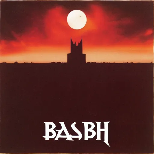 Prompt: black sabbath album cover