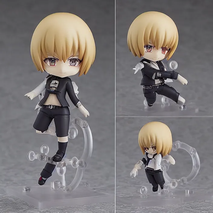 Image similar to the monster beyond space and time, an anime nendoroid of the monster beyond space and time, figurine, detailed product photo