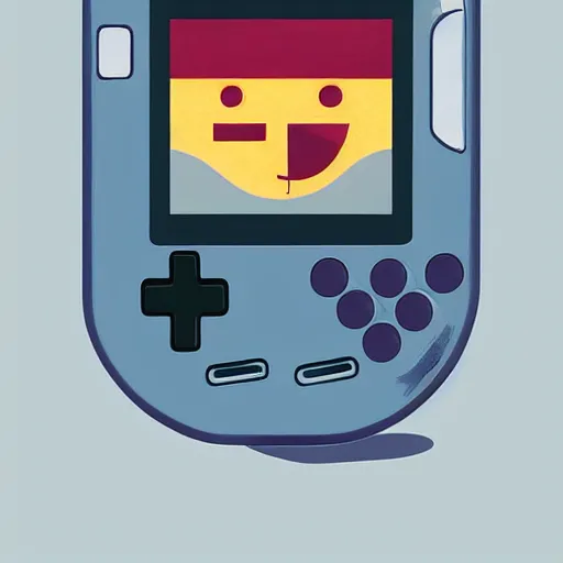 Image similar to face icon stylized minimalist game boy advance, loftis, cory behance hd by jesper ejsing, by rhads, makoto shinkai and lois van baarle, ilya kuvshinov, rossdraws global illumination