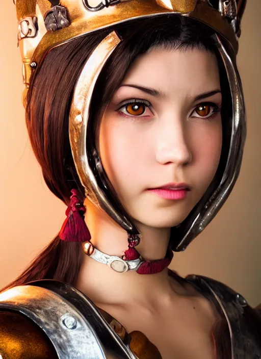 Image similar to a full portrait photo of real - life princess garnet final fantasy ix character, f / 2 2, 3 5 mm, 2 7 0 0 k, lighting, perfect faces, award winning photography.