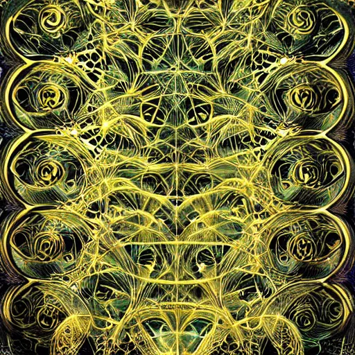 Prompt: cell to cell. a microscopic photo by earnst haeckel. polycount shutterstock contest winner, art nouveau, nuclear art, neoplasticism. biomorphic, fractalism, macro photography, dye - transfer, sabattier filter.