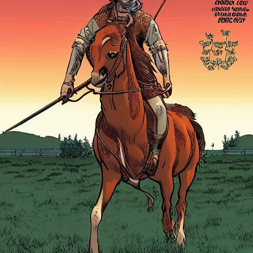 Image similar to Centaur by James Gurney and Laurie Greasley