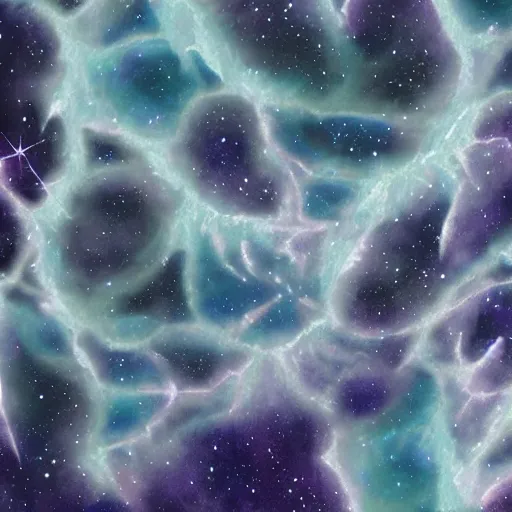 Image similar to frosted astral glacial scarves watercolor artwork confirmed orb