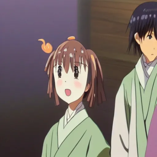 Prompt: Sen to Chihiro no Kamikakushi