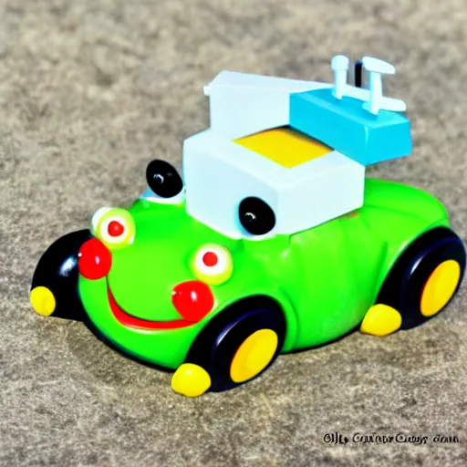 Image similar to froggy car go choo choo chugga chugga chooo chooooooo