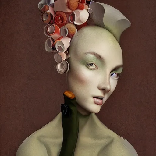 Prompt: Female Painting by Ray Caesar, asymmetrical, Organic Painting, Matte Painting, geometric shapes, hard edges by Ray Caesar