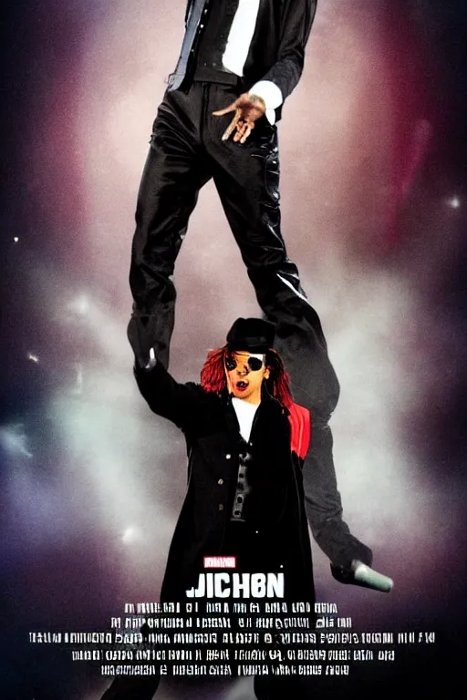 Image similar to this is it concert poster 2 0 0 9 king of pop, michael jackson 2 0 0 9 shades style, promotional, o 2 arena, london uhd, sharp, ultra realistic face, 4 k, cinematic, marvel, render, behind the scenes, leaked, set photo, detailed, modern, real life, sighting, photo real