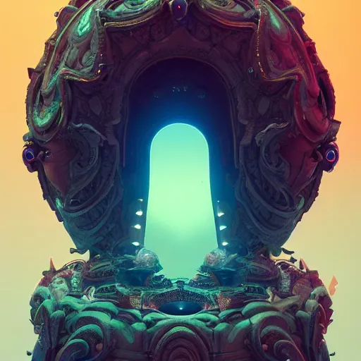 translucid skin:: by beeple and James Gilleard and | Stable Diffusion ...