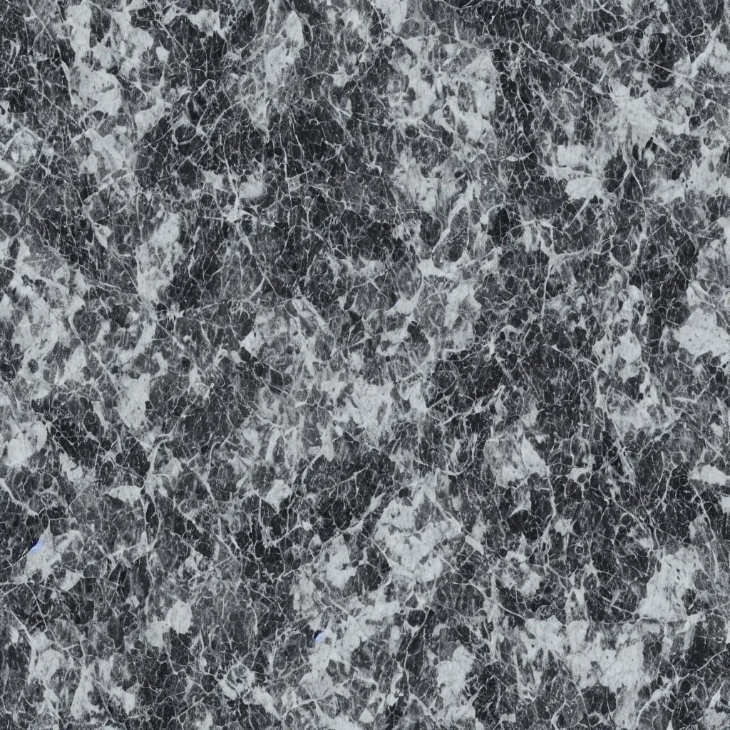 Prompt: 4 k marble texture seamless white and black, material, pbr, high - res