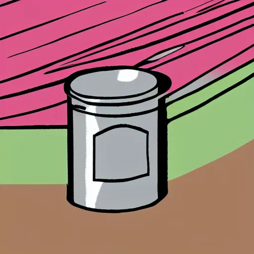 Image similar to illustration of a poo tin