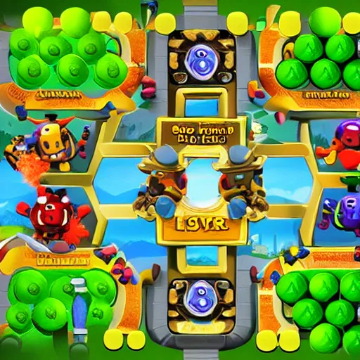 Image similar to bloons tower defense 6