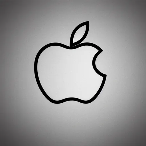 Image similar to Apple logo from 2030, futuristic, artstation, realistic,