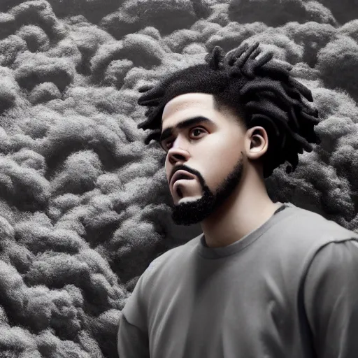 Image similar to detailed studio photography of a close up claymation of j cole, detailed, breathtaking, uhd resolution, beautiful lighting, studio light, extremely detailed, establishing shot, photorealistic, hyperrealistic