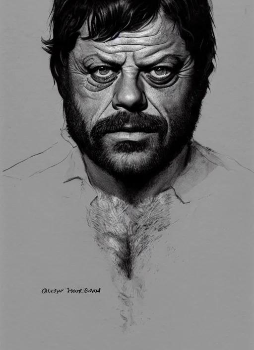 NPG x36497; Oliver Reed - Portrait - National Portrait Gallery