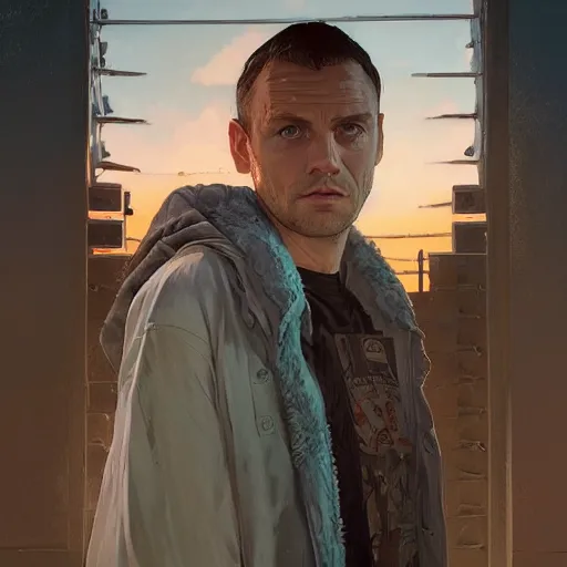 Image similar to highly detailed portrait, jut law as dombledor, in gta v, stephen bliss, unreal engine, fantasy art by greg rutkowski, loish, rhads, ferdinand knab, makoto shinkai and lois van baarle, ilya kuvshinov, rossdraws, tom bagshaw, global illumination, radiant light, detailed and intricate environment