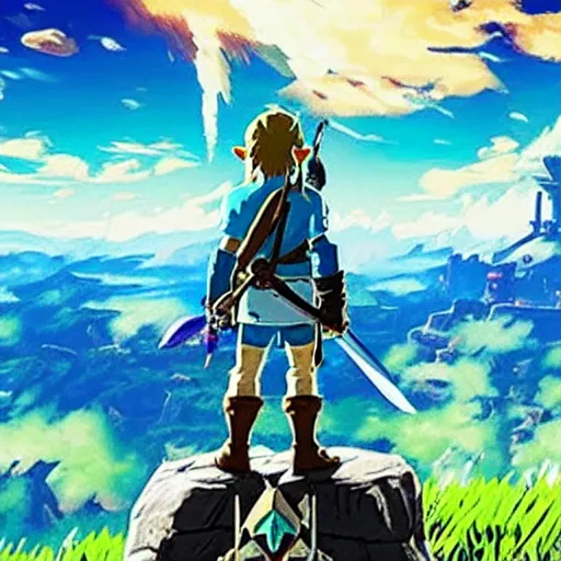 Image similar to The Legend of Zelda: Breath of the Wild