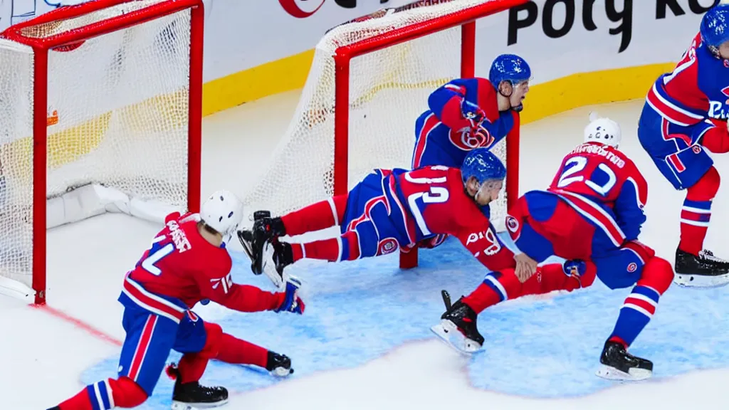 Image similar to Nick Suzuki first penalty shot goal as a Habs