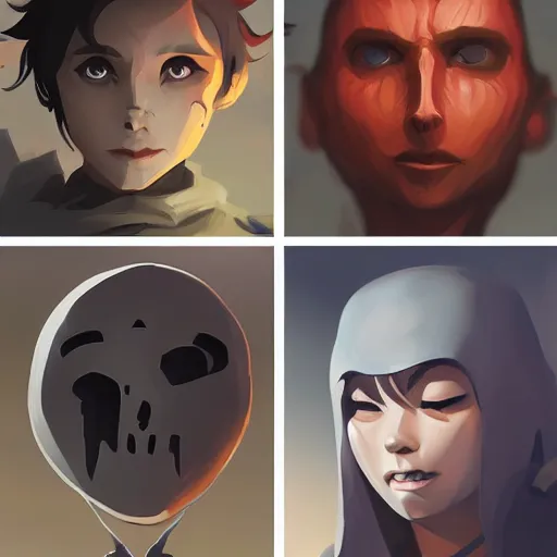 Image similar to face icon stylized minimalist dark souls, loftis, cory behance hd by jesper ejsing, by rhads, makoto shinkai and lois van baarle, ilya kuvshinov, rossdraws global illumination