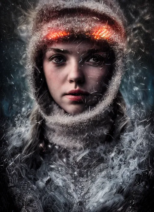 Image similar to cinematic shot epic portraits, hyper realistic, mood lighting, fantasy, detailed detached lens, highly detailed, super realistic, perfect lighting pixel sorting, style sheet