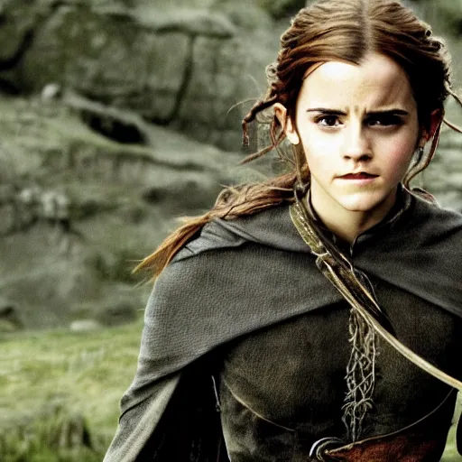 Image similar to emma watson in lord of the rings