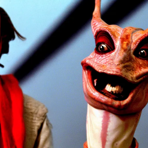 Image similar to jar jar binks, an yugoslavian war criminal, photo by reuters