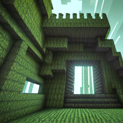 prompthunt: minecraft creeper in real life, concept art, fantasy