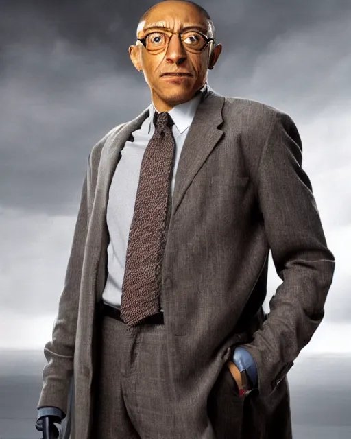 Prompt: Giancarlo Esposito as professor Charles Xavier from X-Men (2000), realistic portrait, full body, wheelchair