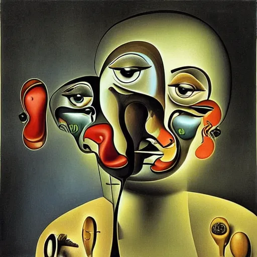 Prompt: “confusion personified by salvador dali”