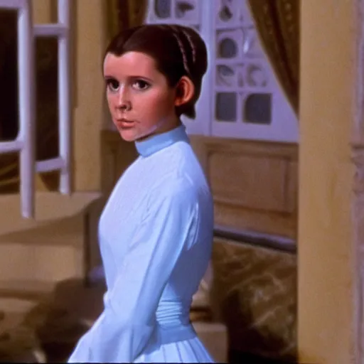 Prompt: princess Leia in the sound of music