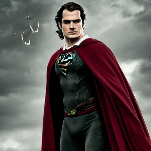 Image similar to Henry Cavill as Harry potter