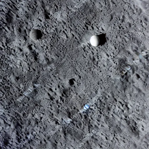 Prompt: man-made rocky planet, almost completed, view from a space station, photograph taken by astronaut, very detailed, 35mm