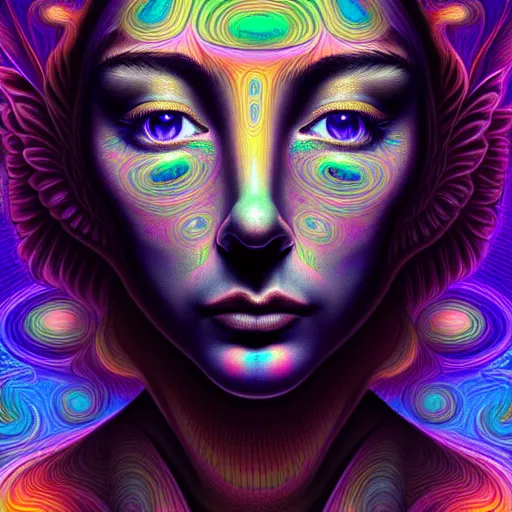 Image similar to An extremely psychedelic portrait of heaven, surreal, LSD, face, detailed, intricate, elegant, lithe, highly detailed, digital painting, artstation, concept art, smooth, sharp focus, illustration